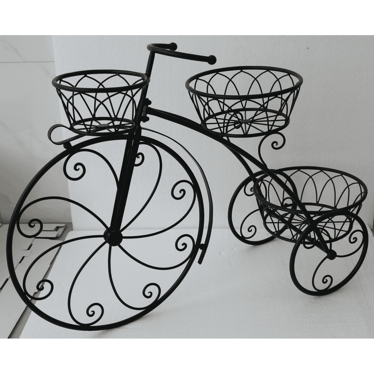 Bicycle Planter - Black