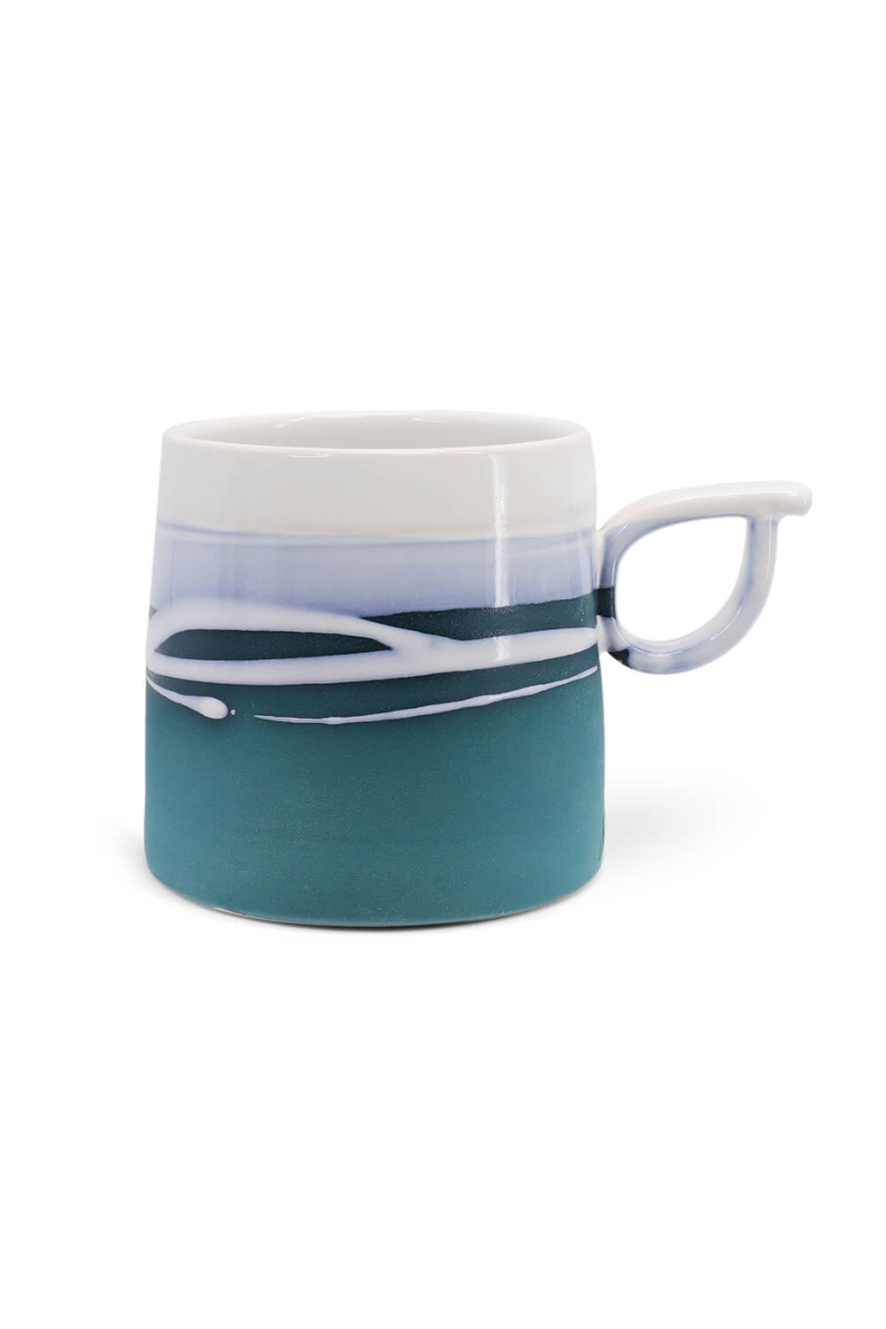 Paul Maloney Pottery Mug - Blue 1 Shaws Department Stores