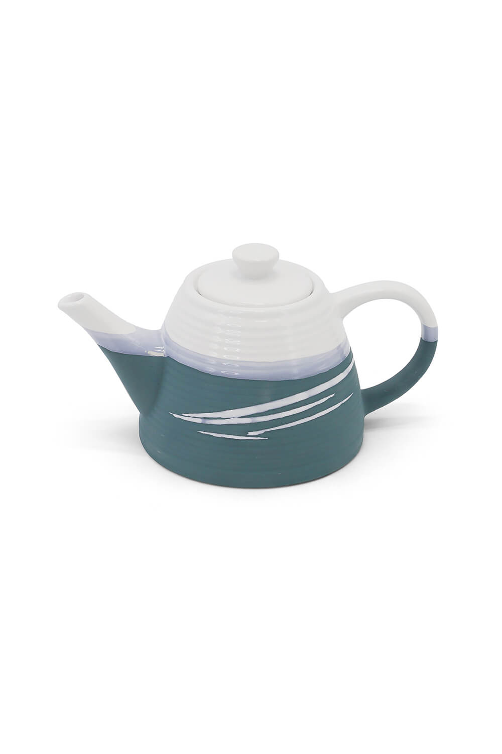 Paul Maloney Pottery Teapot - Blue 1 Shaws Department Stores
