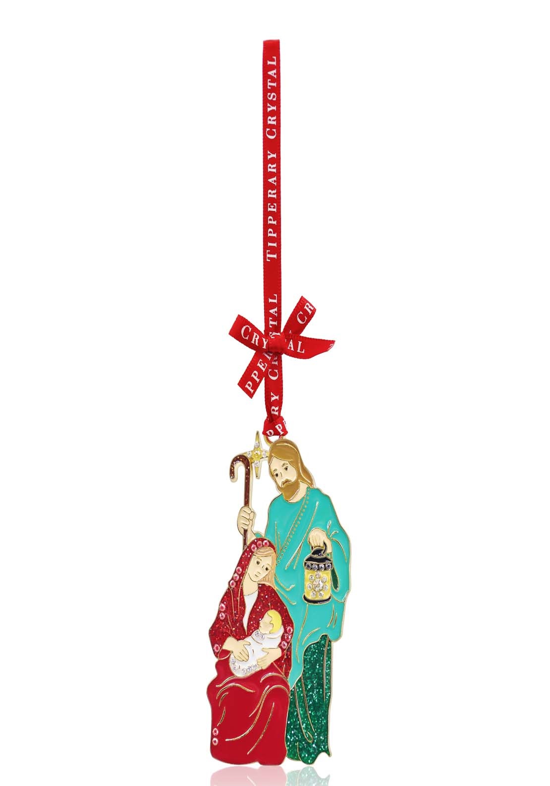 Tipperary Crystal Sparkle Nativity Decoration 2 Shaws Department Stores