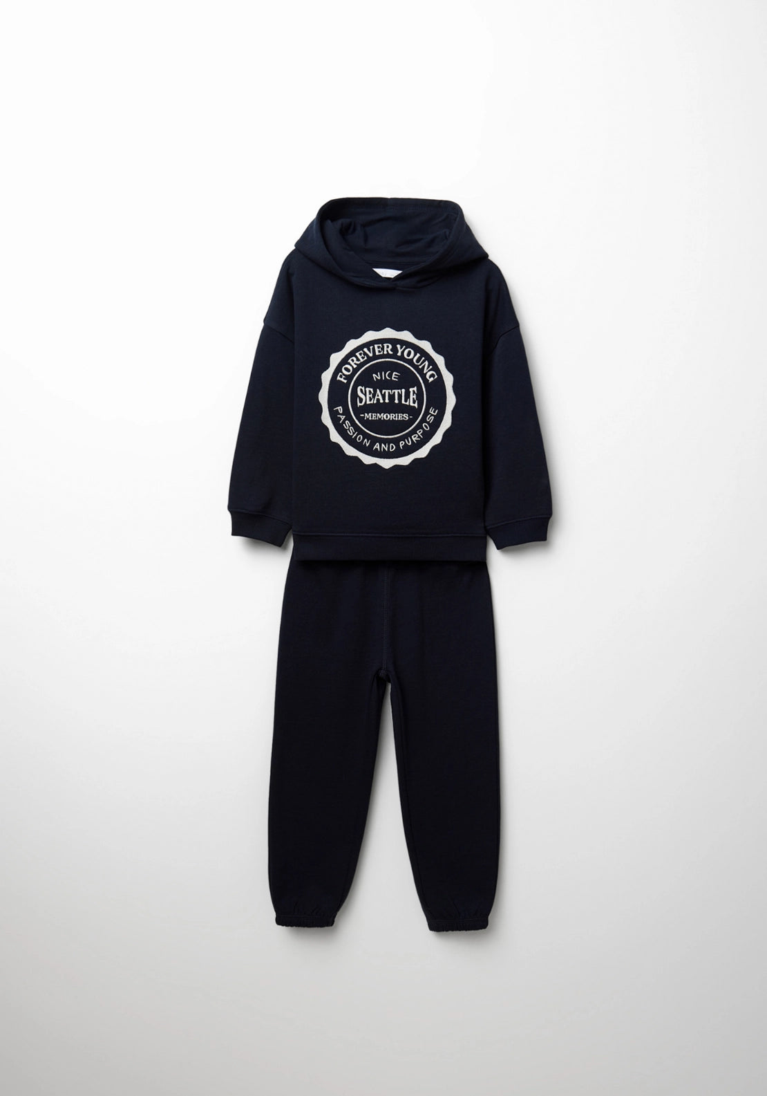 2-Piece Hoodie &amp; Joggers Set - Blue