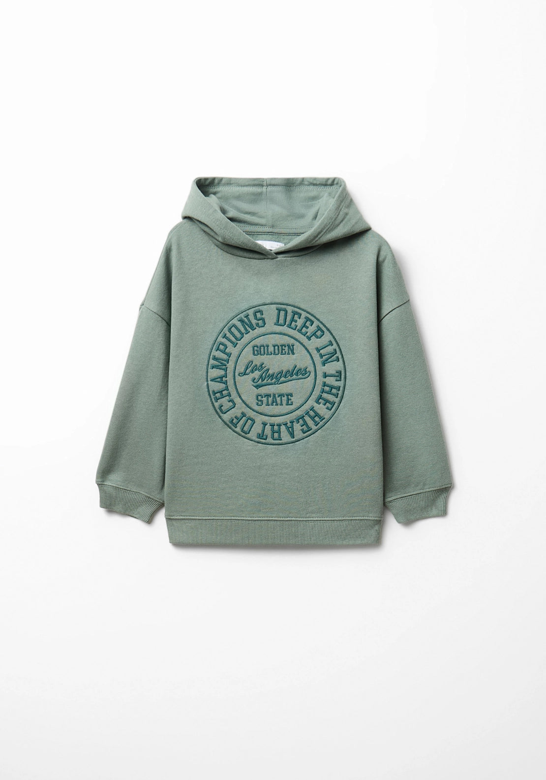 2-Piece Hooded Sweatshirt &amp; Joggers Set - Green