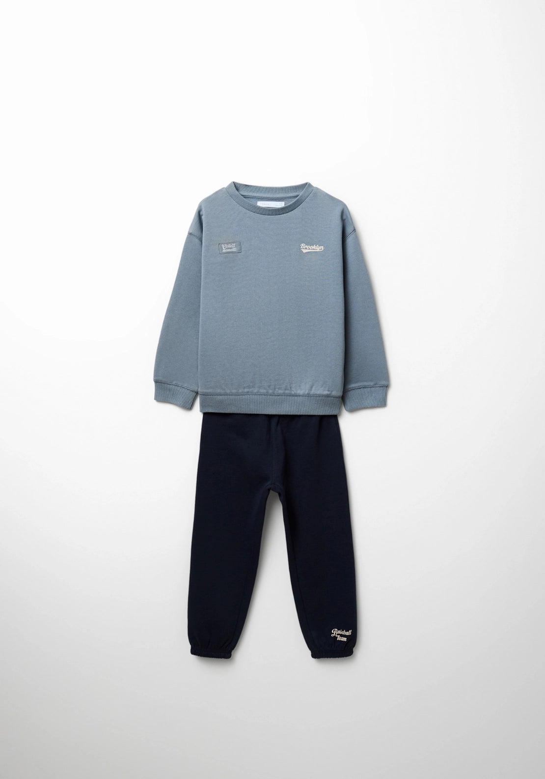 3-Piece Sweatshirt &amp; Joggers Set - Blue