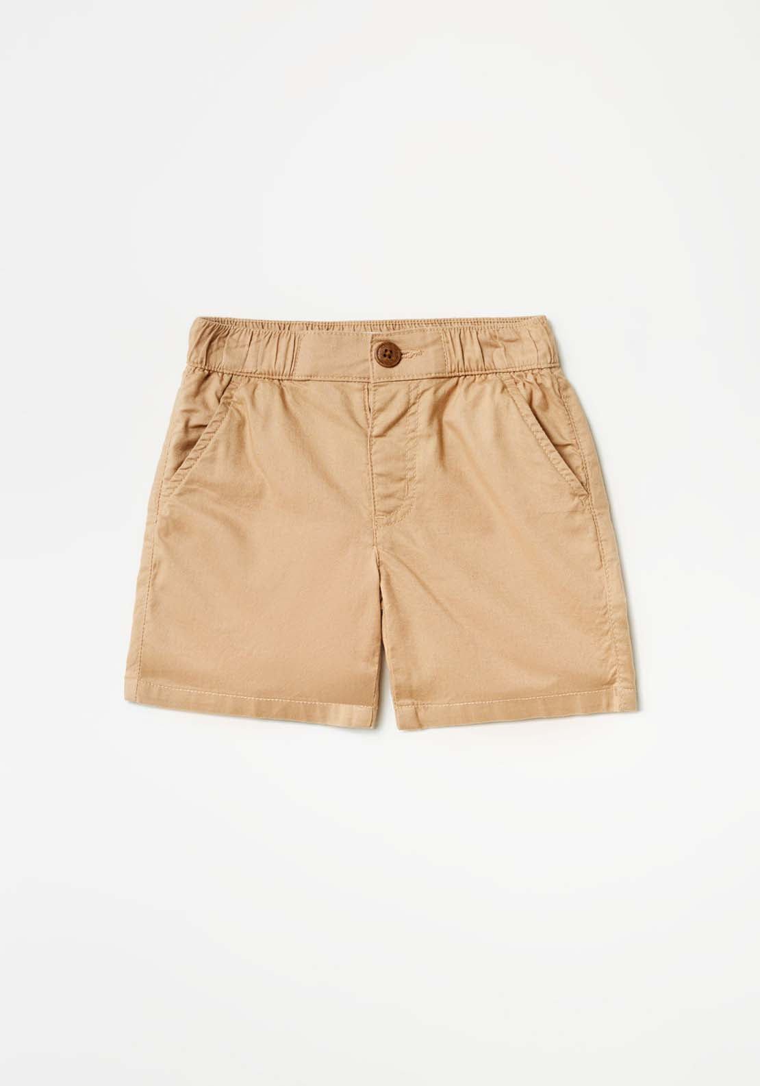 Sfera Formal Ottoman Shorts - Beige 1 Shaws Department Stores