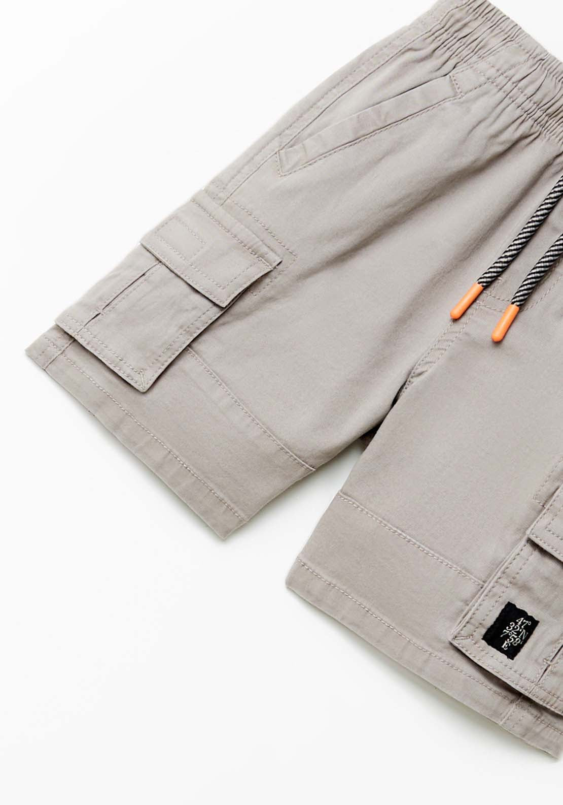 Sfera Cargo Shorts - Grey 3 Shaws Department Stores