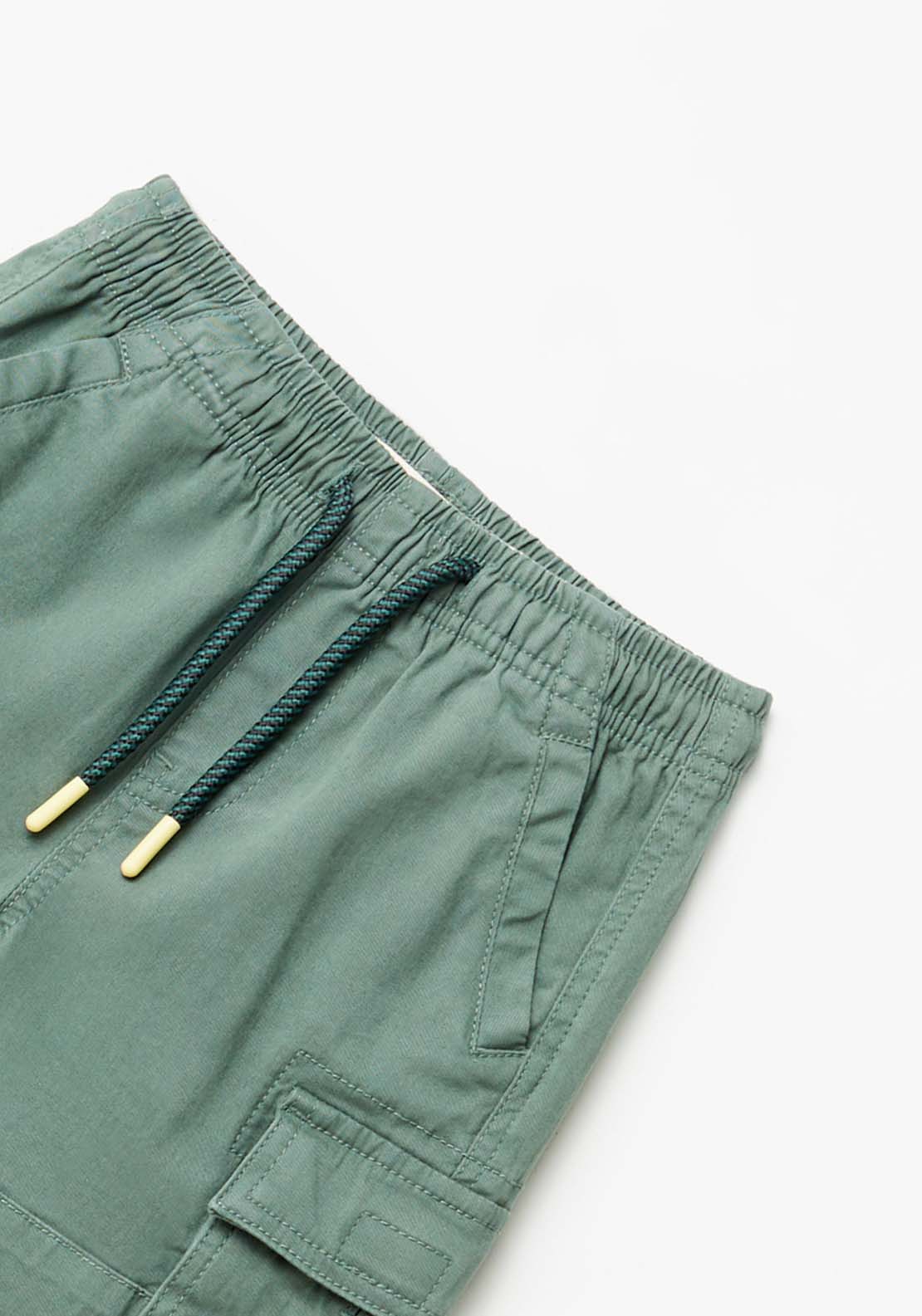 Sfera Basic Cargo Shorts - Green 5 Shaws Department Stores