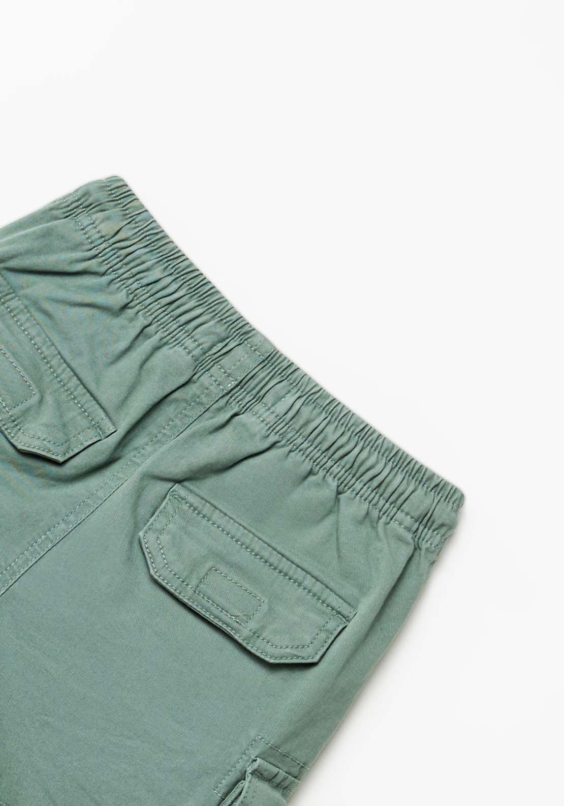 Sfera Basic Cargo Shorts - Green 6 Shaws Department Stores