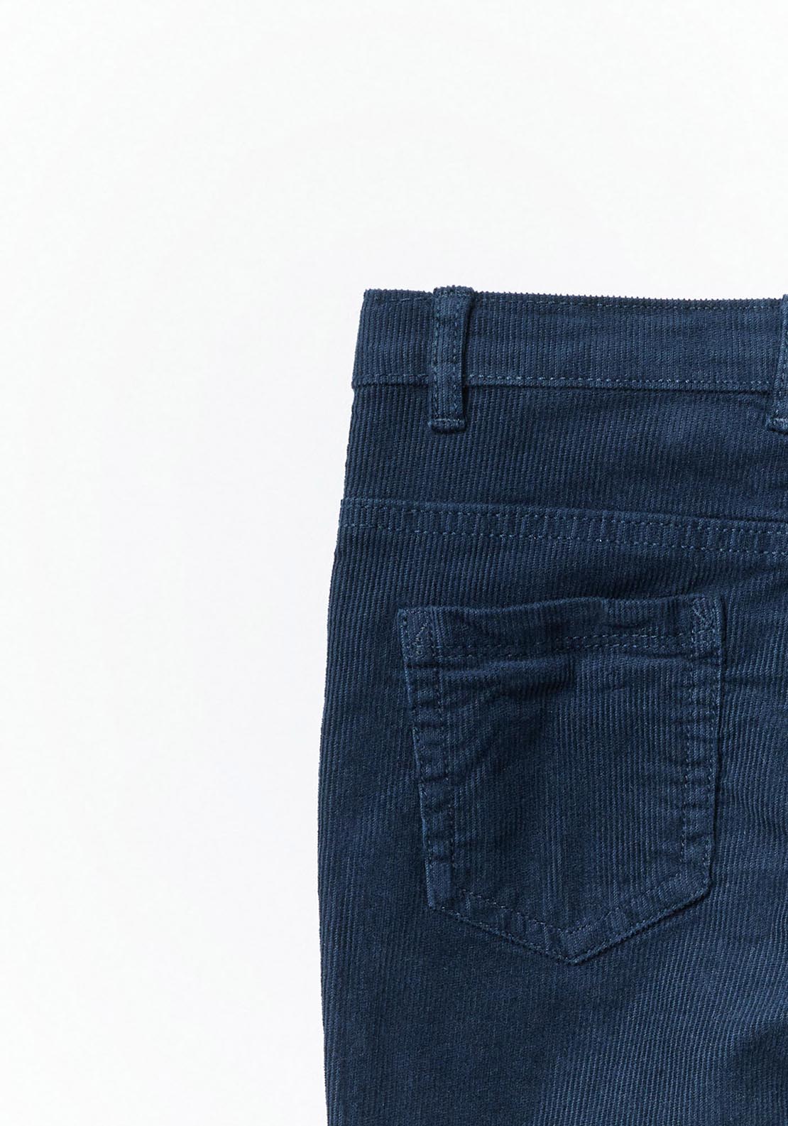 Sfera Corduroy trousers - Navy 2 Shaws Department Stores