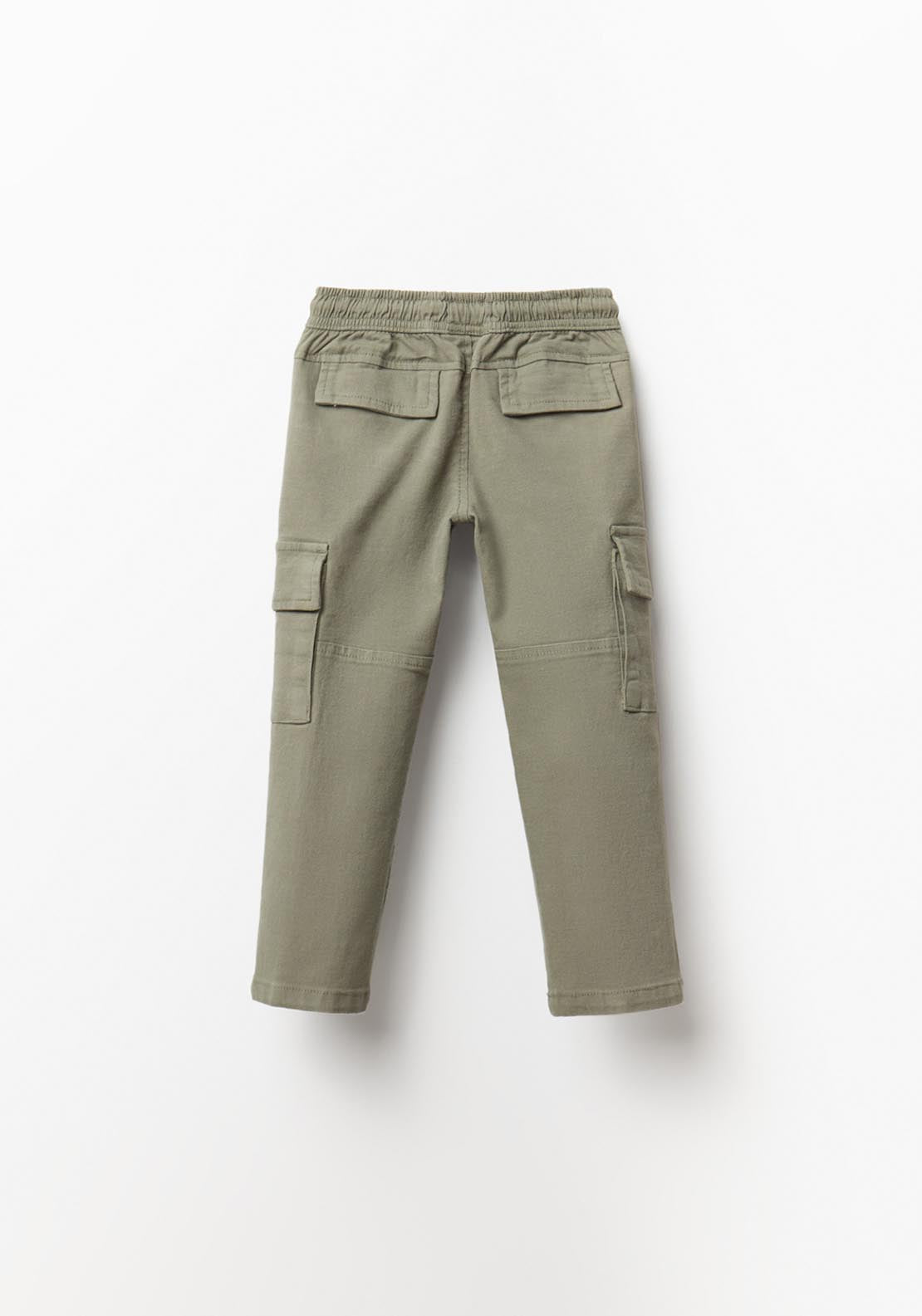 Sfera Cargo Trousers - Green 3 Shaws Department Stores