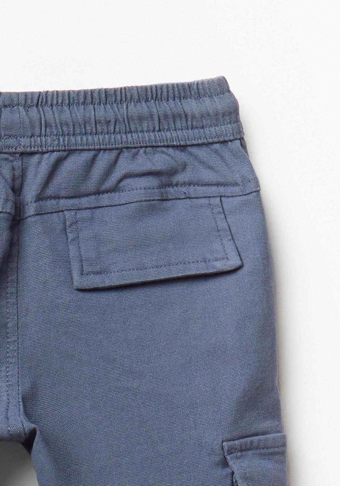 Sfera Cargo Trousers - Blue 4 Shaws Department Stores