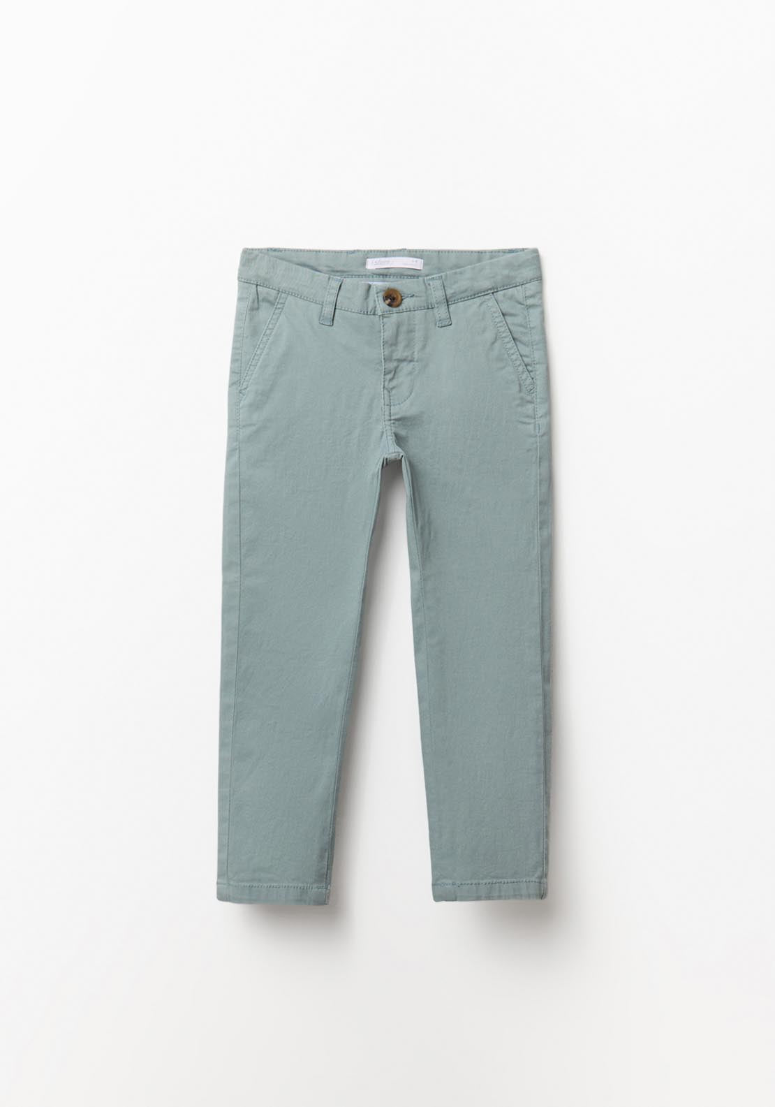 Chino Trousers - Blue Petrol