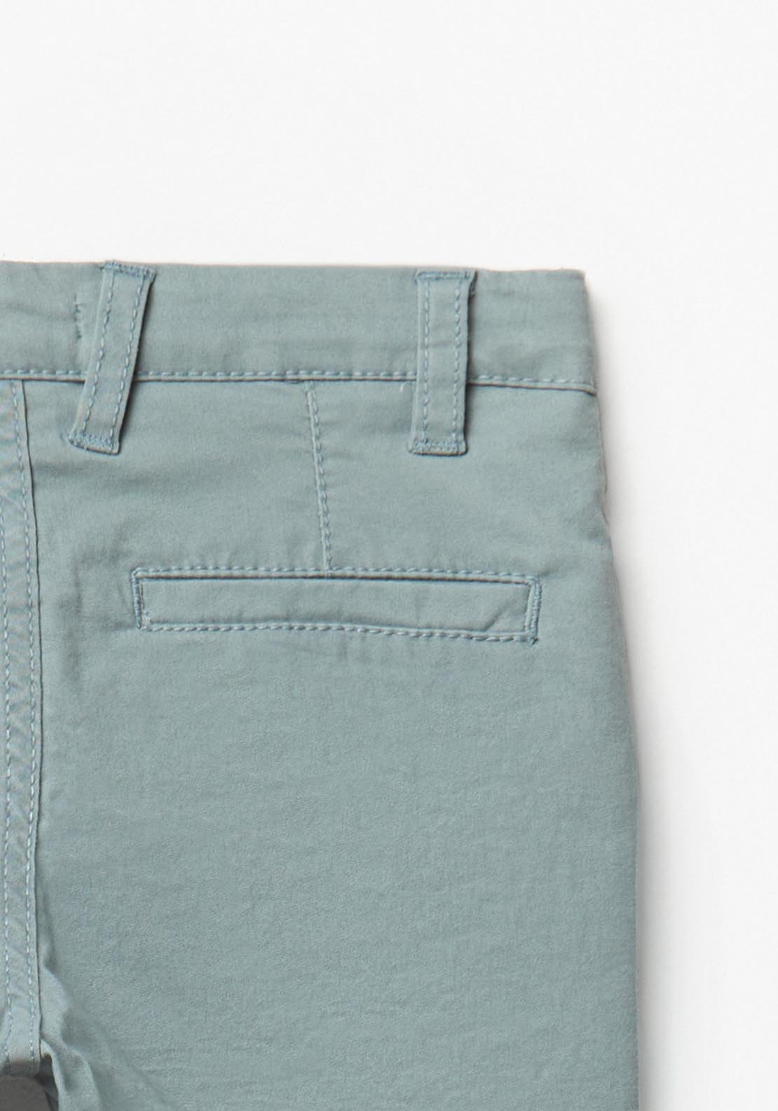 Chino Trousers - Blue Petrol