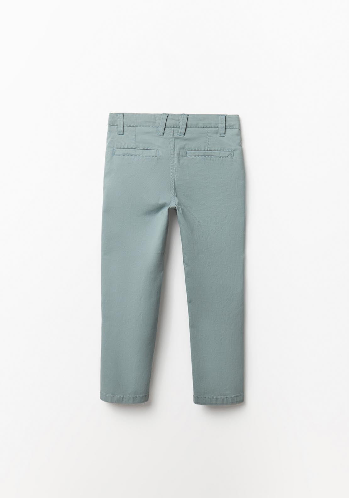 Chino Trousers - Blue Petrol