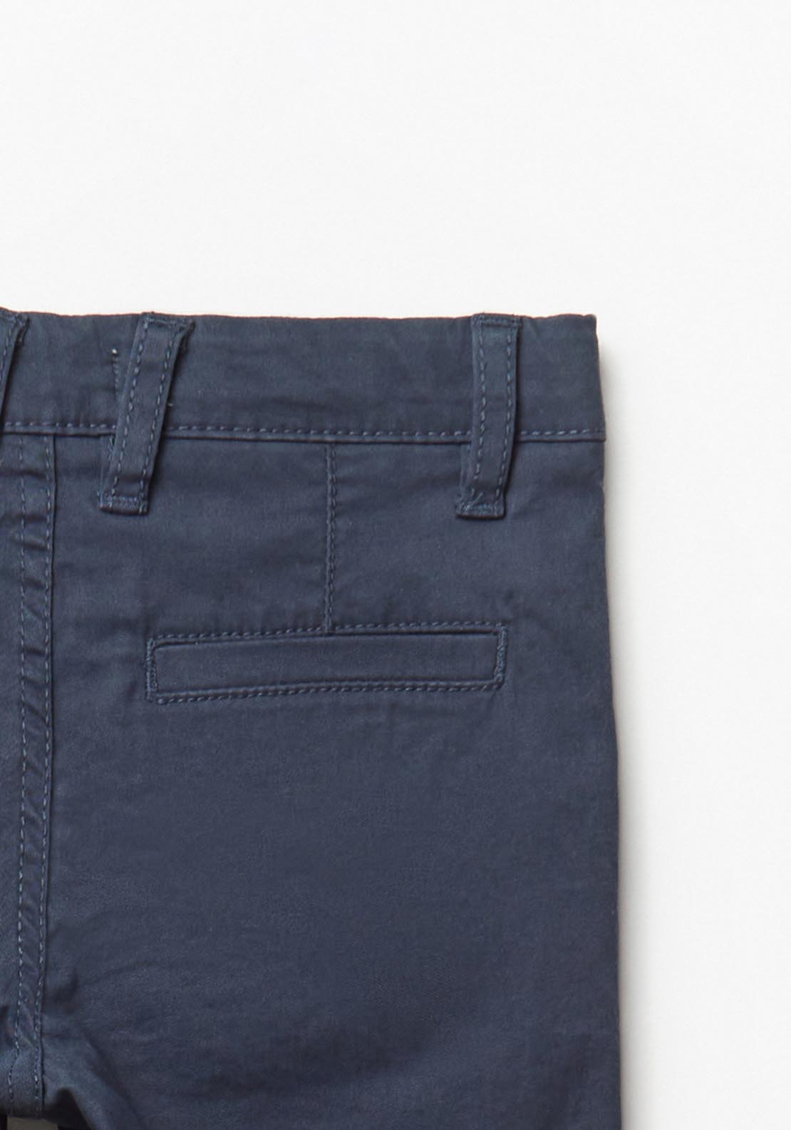 Sfera Chino Trousers With Pockets - Blue 4 Shaws Department Stores