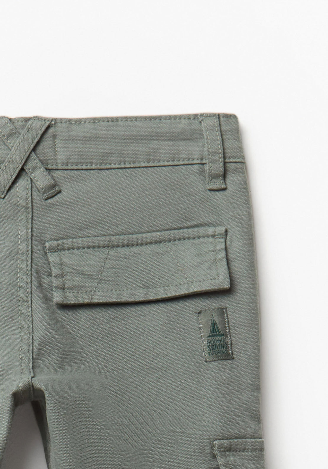 Comfort Fit Cargo Trousers - Green