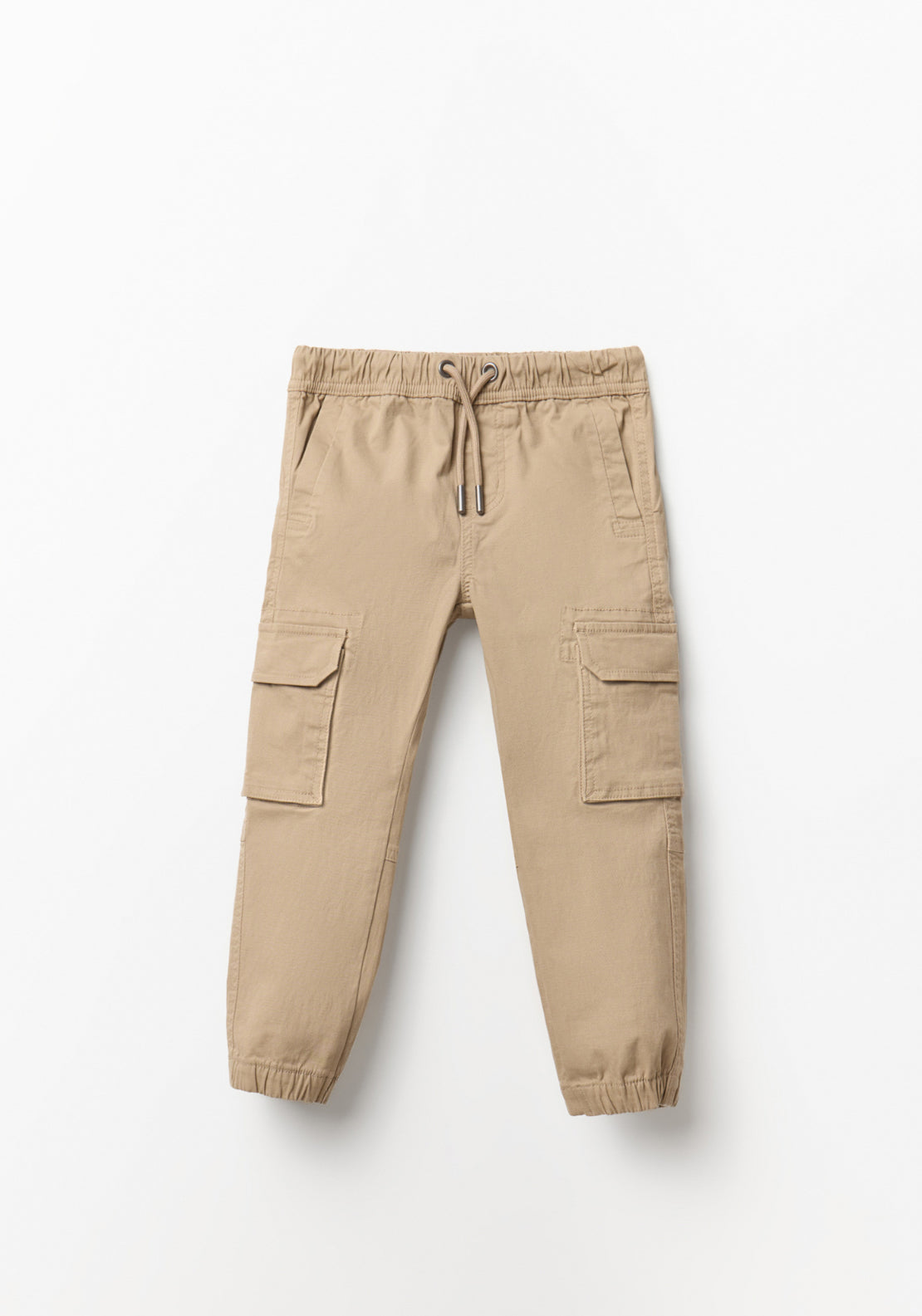 Comfort Cargo Trousers - Beige