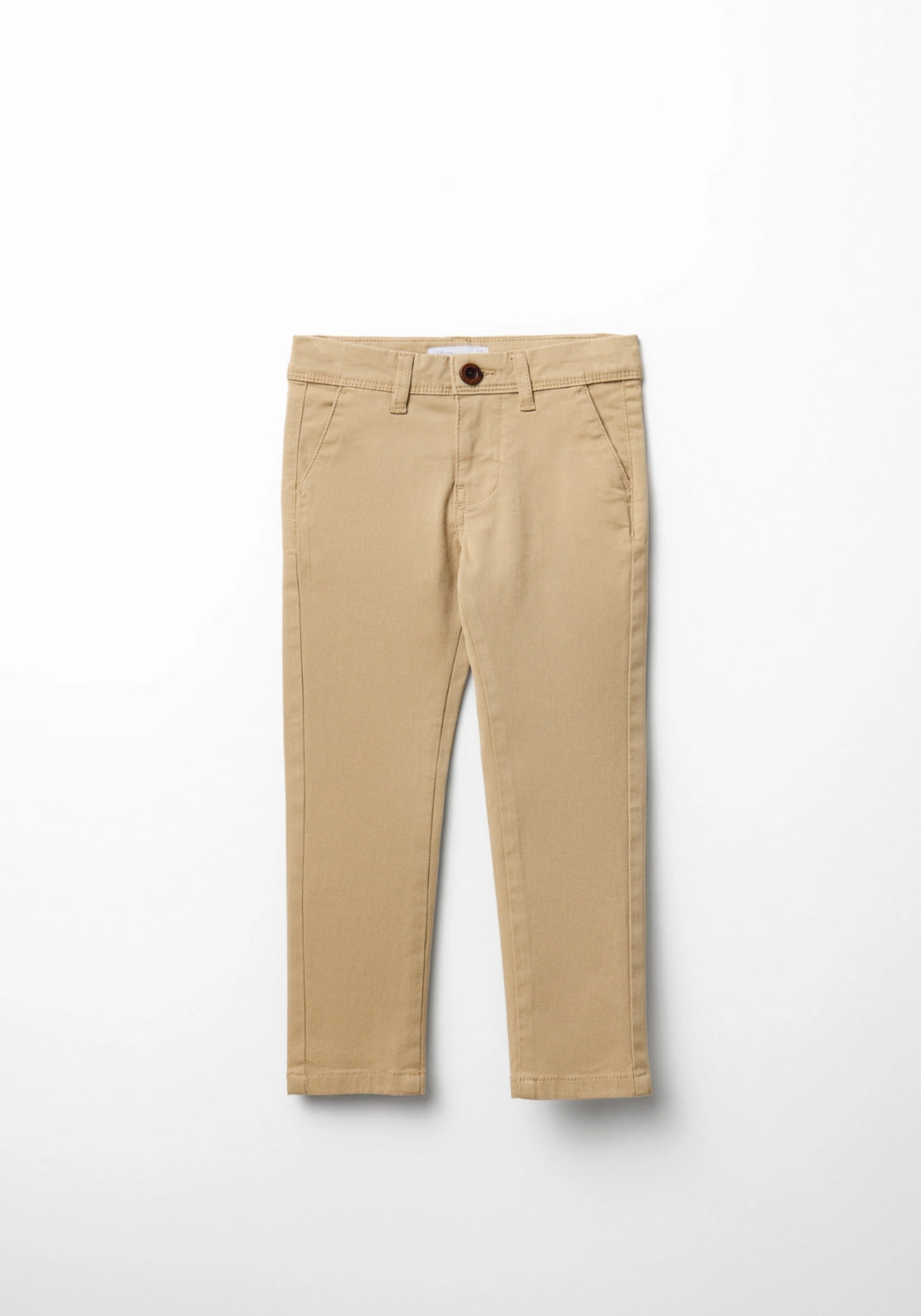 Classic Chino Trousers - Beige / Brown