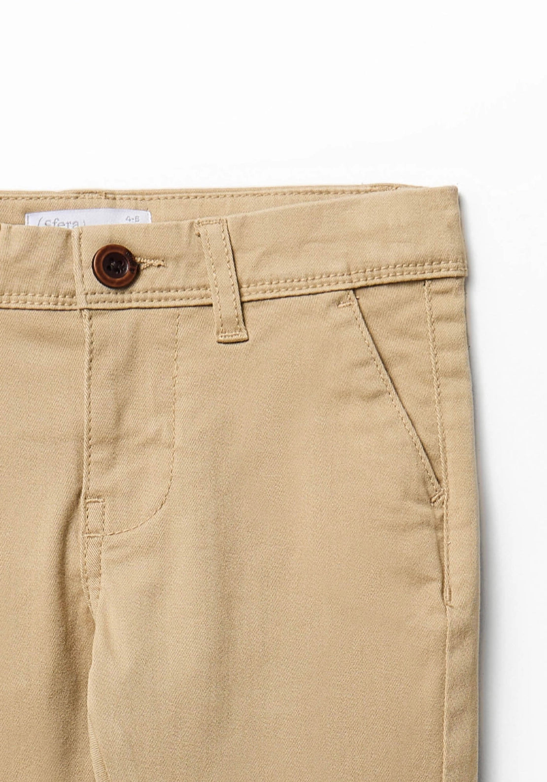 Classic Chino Trousers - Beige / Brown