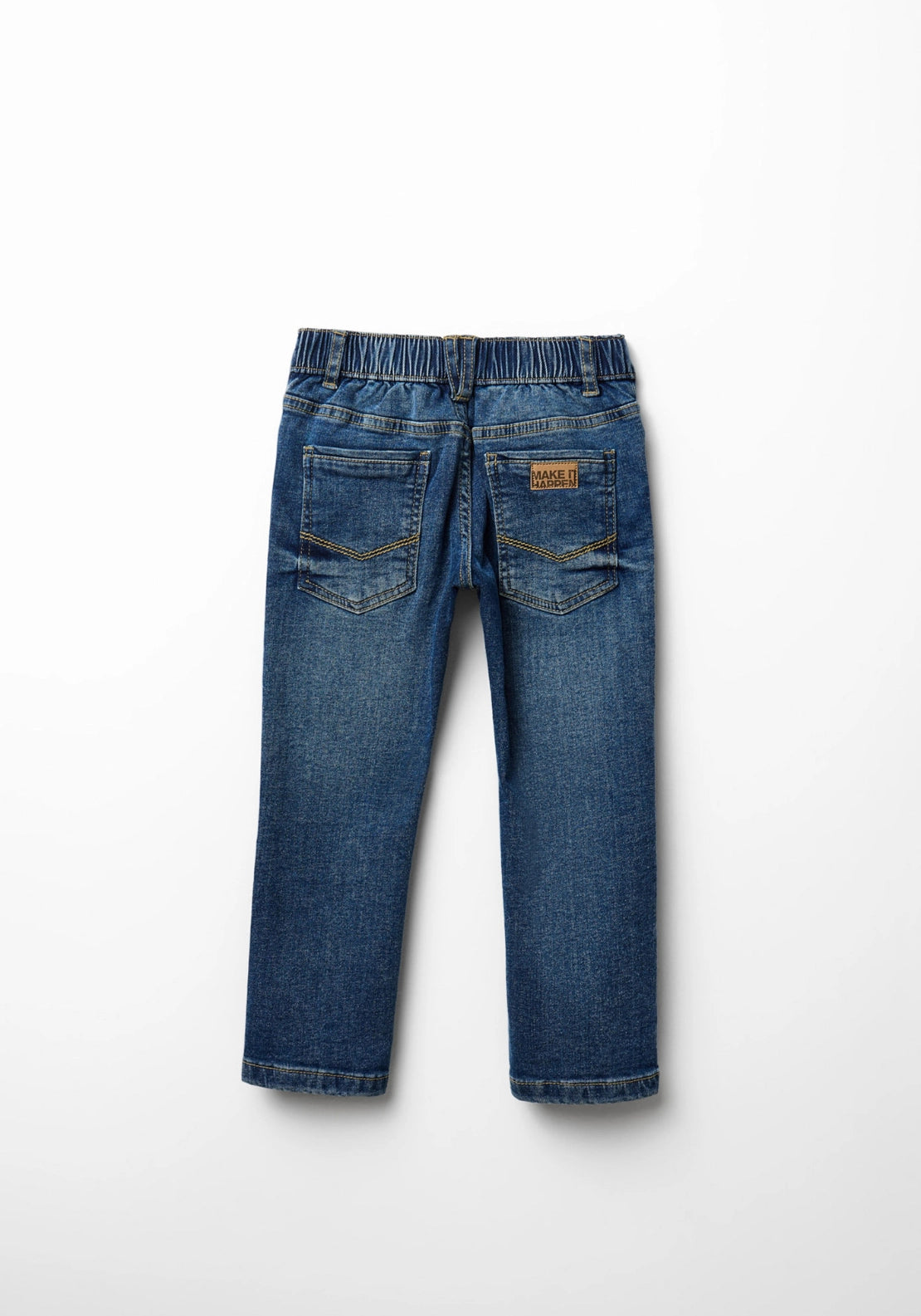 Classic Five-Pocket Denim Jeans - Denim Medium Blue