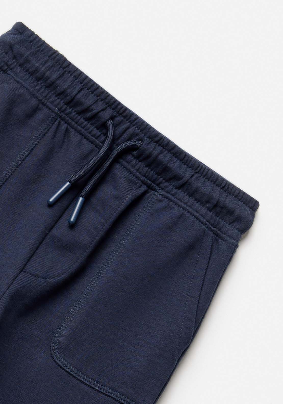 Sfera Pockets terry trousers - Navy / Blue 2 Shaws Department Stores