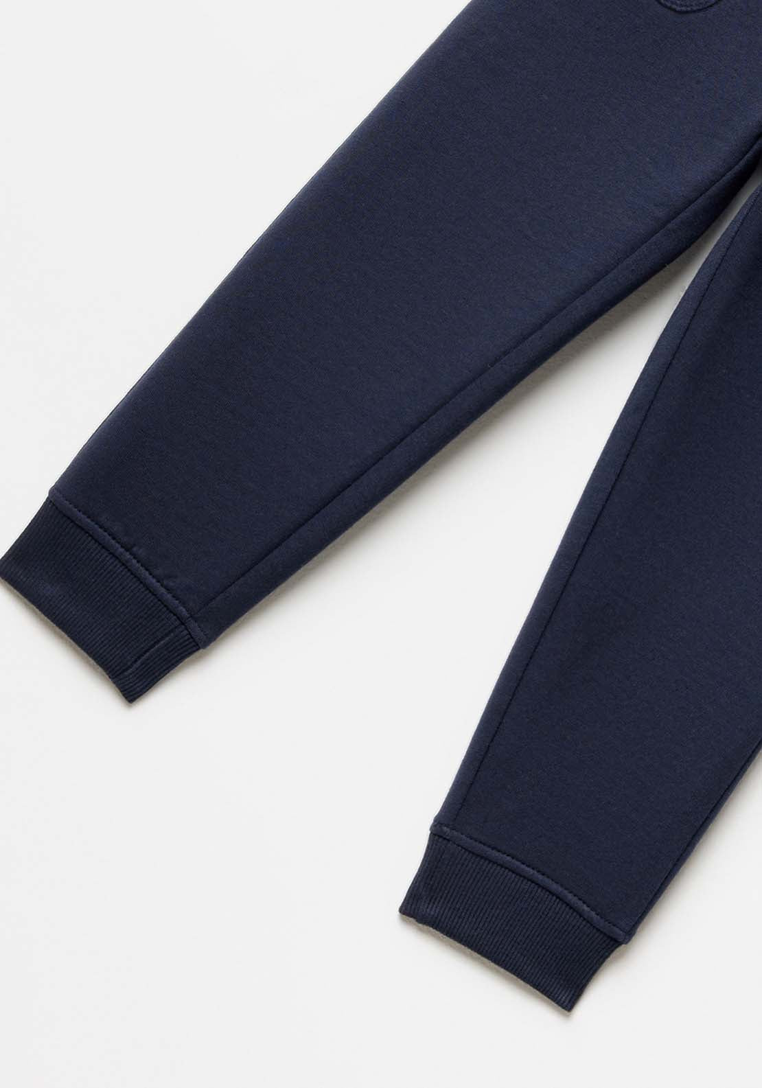 Sfera Pockets terry trousers - Navy / Blue 3 Shaws Department Stores