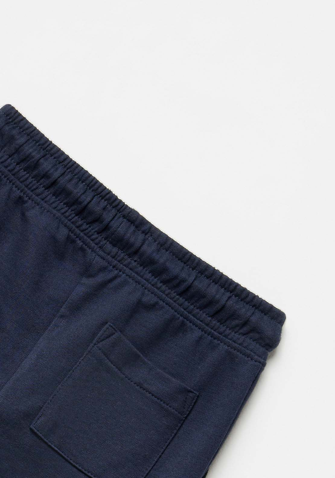 Sfera Pockets terry trousers - Navy / Blue 4 Shaws Department Stores