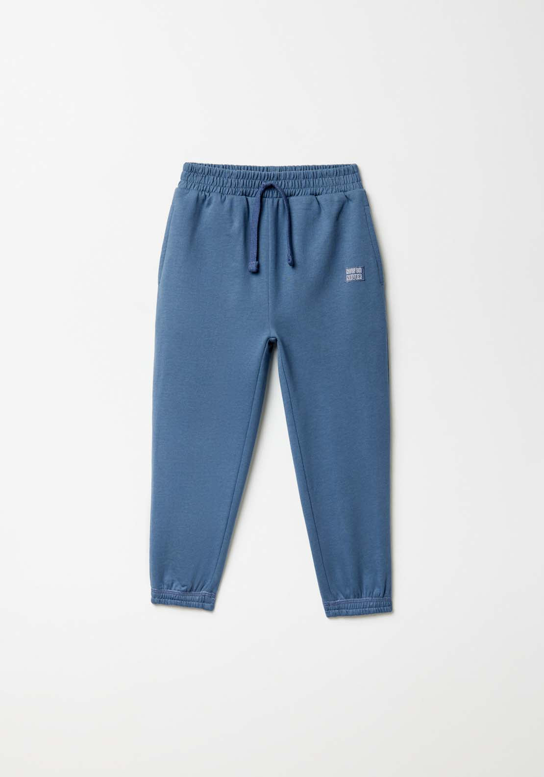 Sfera Basic terry trousers - Blue 1 Shaws Department Stores