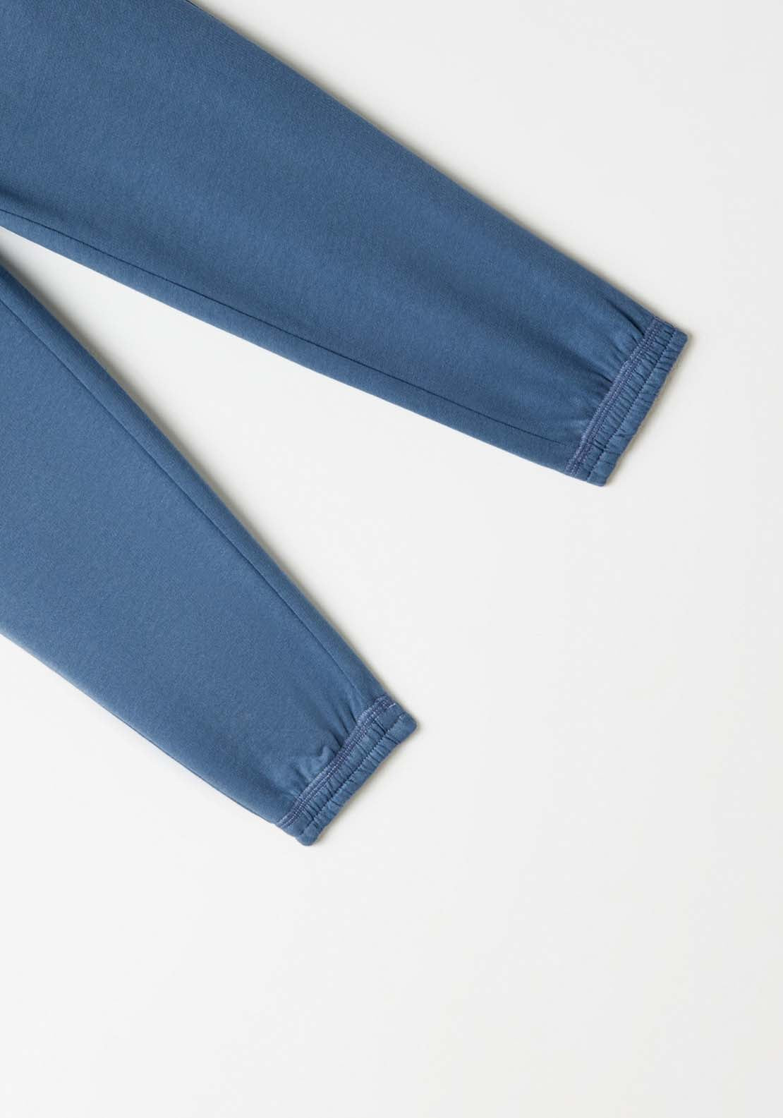 Sfera Basic terry trousers - Blue 3 Shaws Department Stores