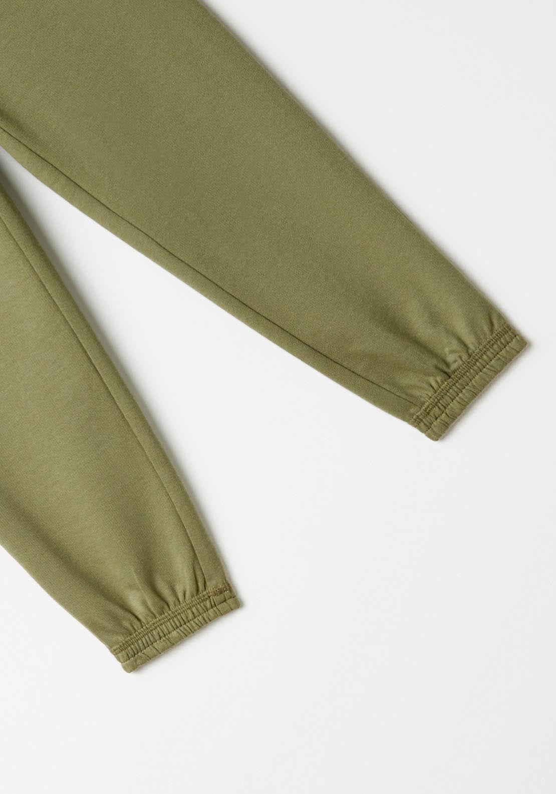 Sfera Basic Khaki Joggers - Green 3 Shaws Department Stores