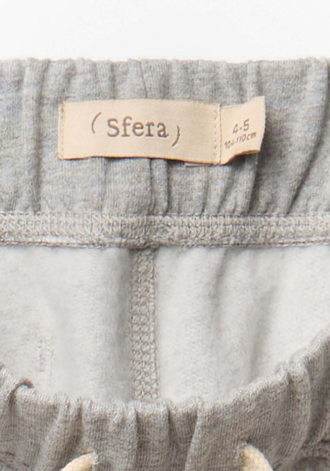 Pockets Plush Trousers - Grey