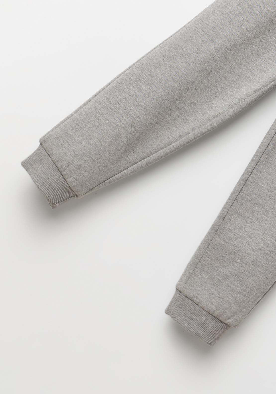 Pockets Plush Trousers - Grey