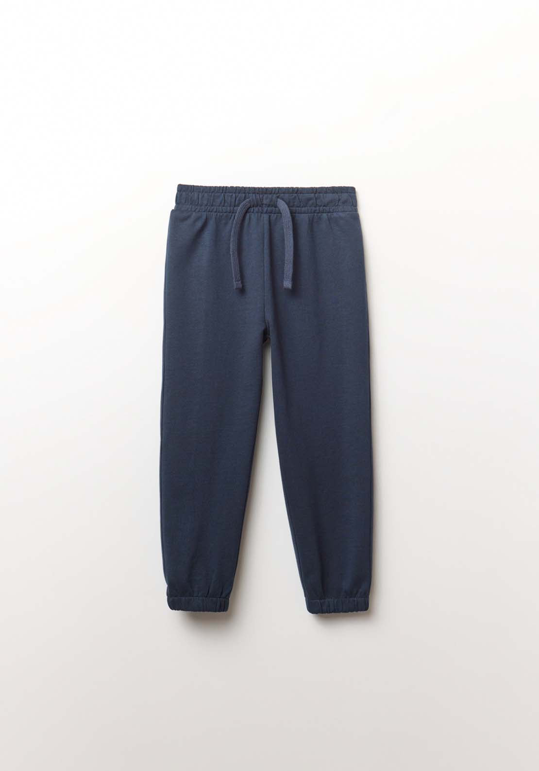 Basic Terry Trousers - Blue