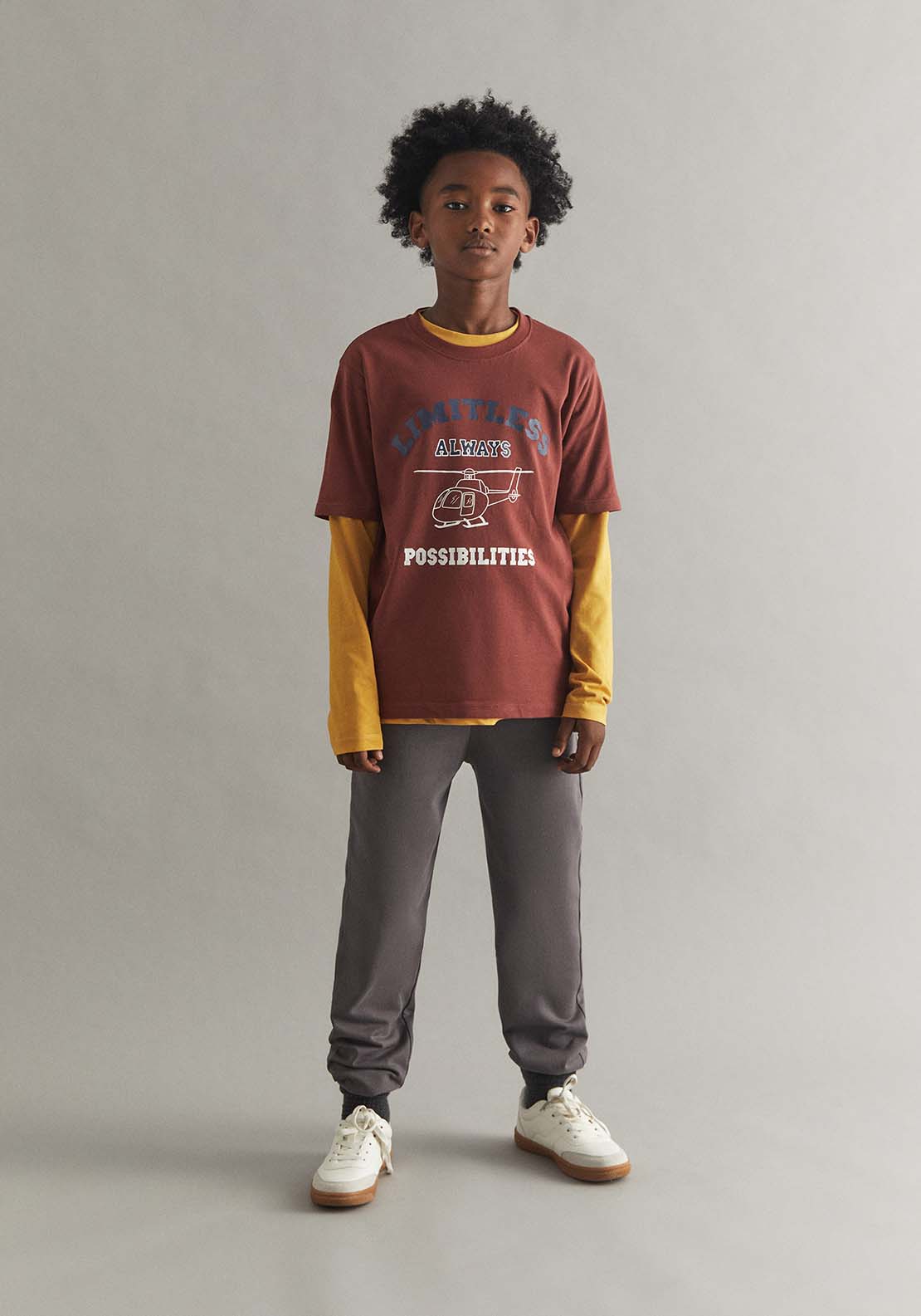Basic Terry Trousers - Grey