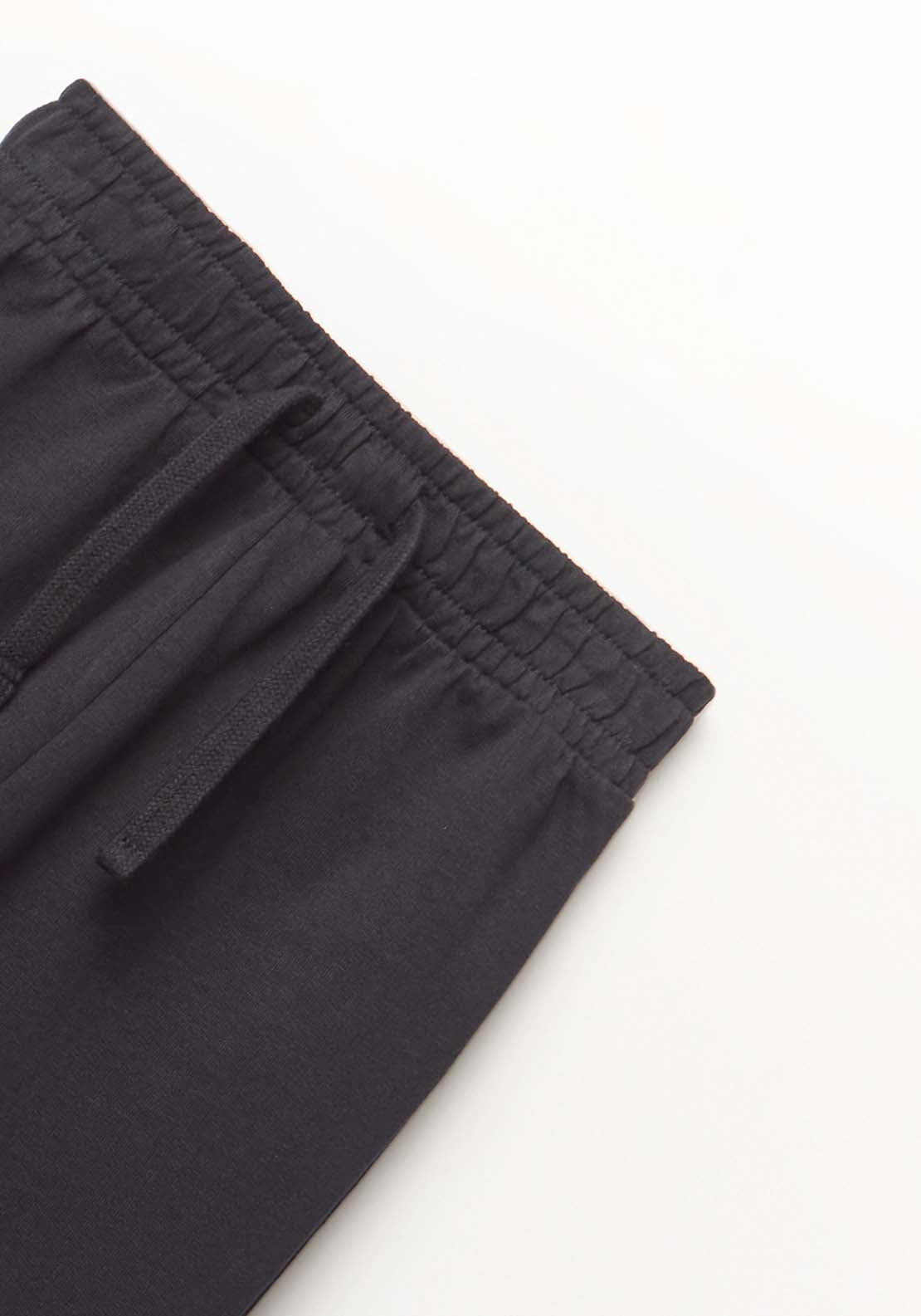 Basic Terry Trousers - Black