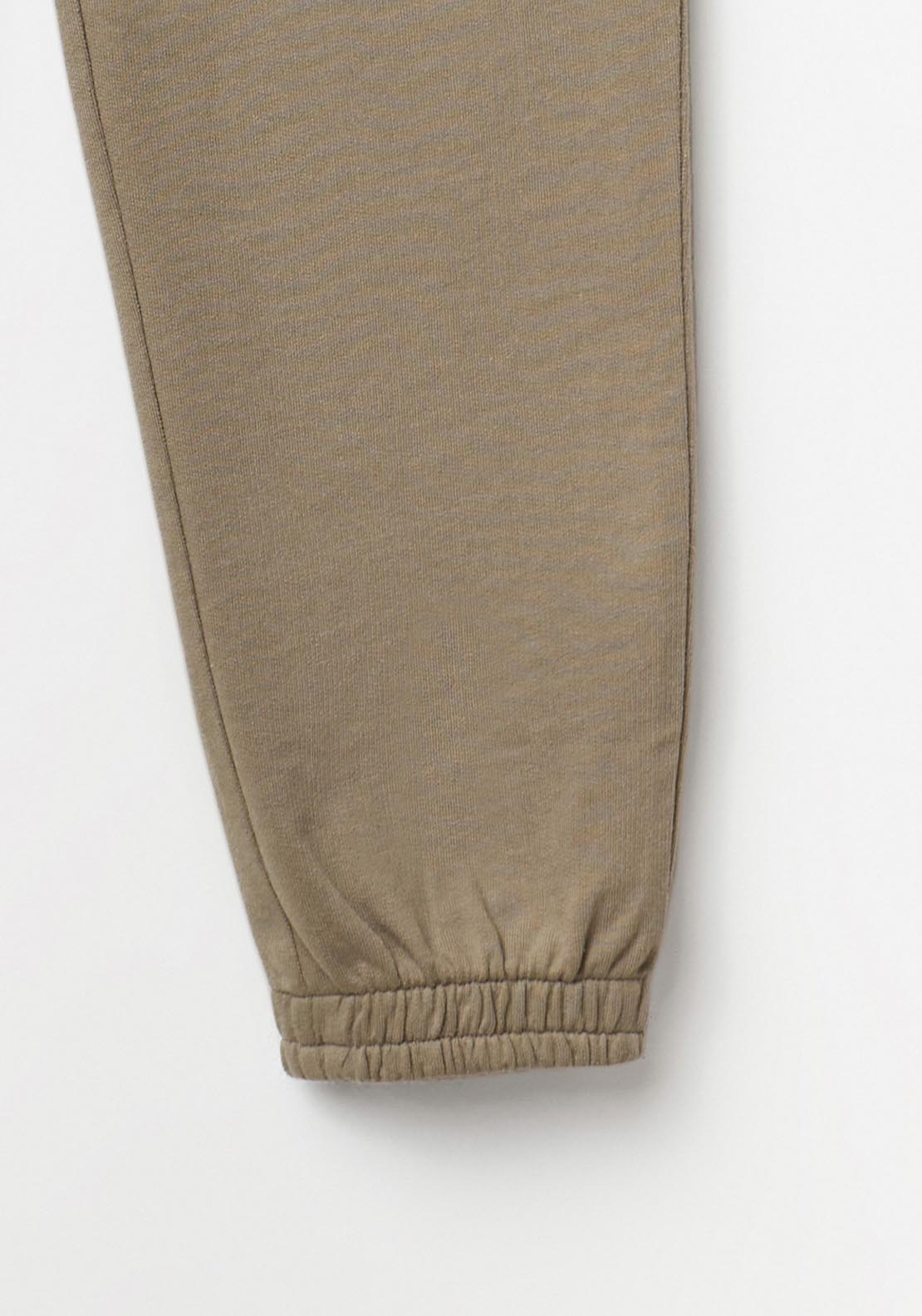 Basic Terry Plush Joggers - Green