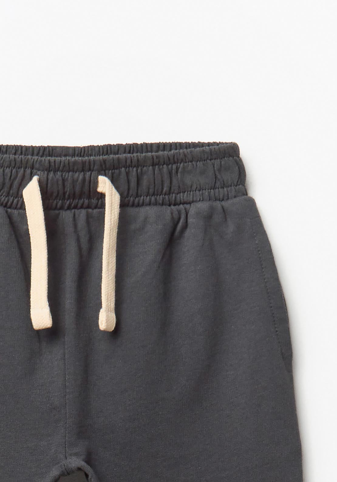 Basic Terry Plush Joggers - Black