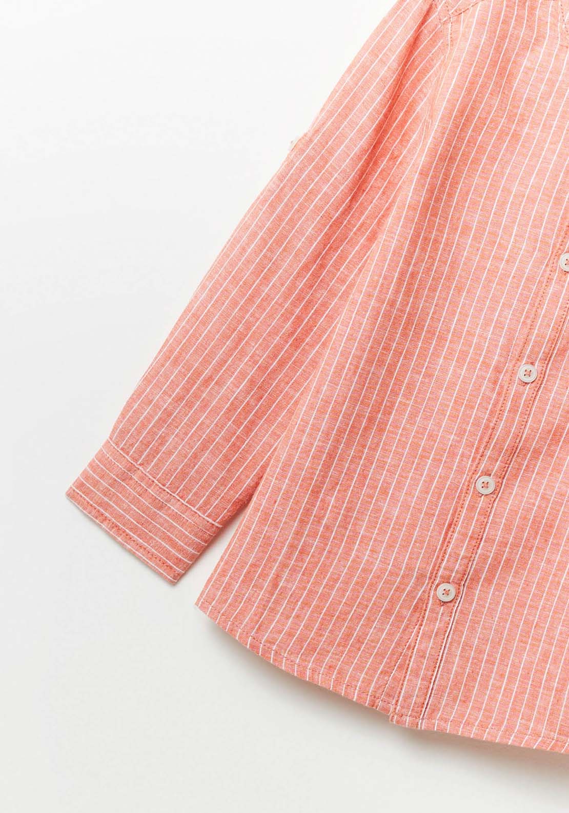 Sfera Formal Striped Shirt - Orange 3 Shaws Department Stores