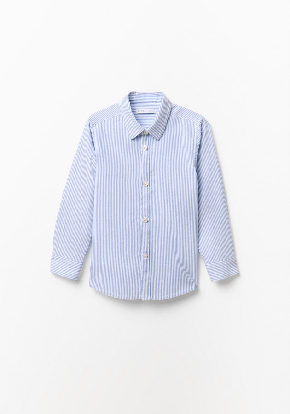 Striped Oxford Shirt - Blue