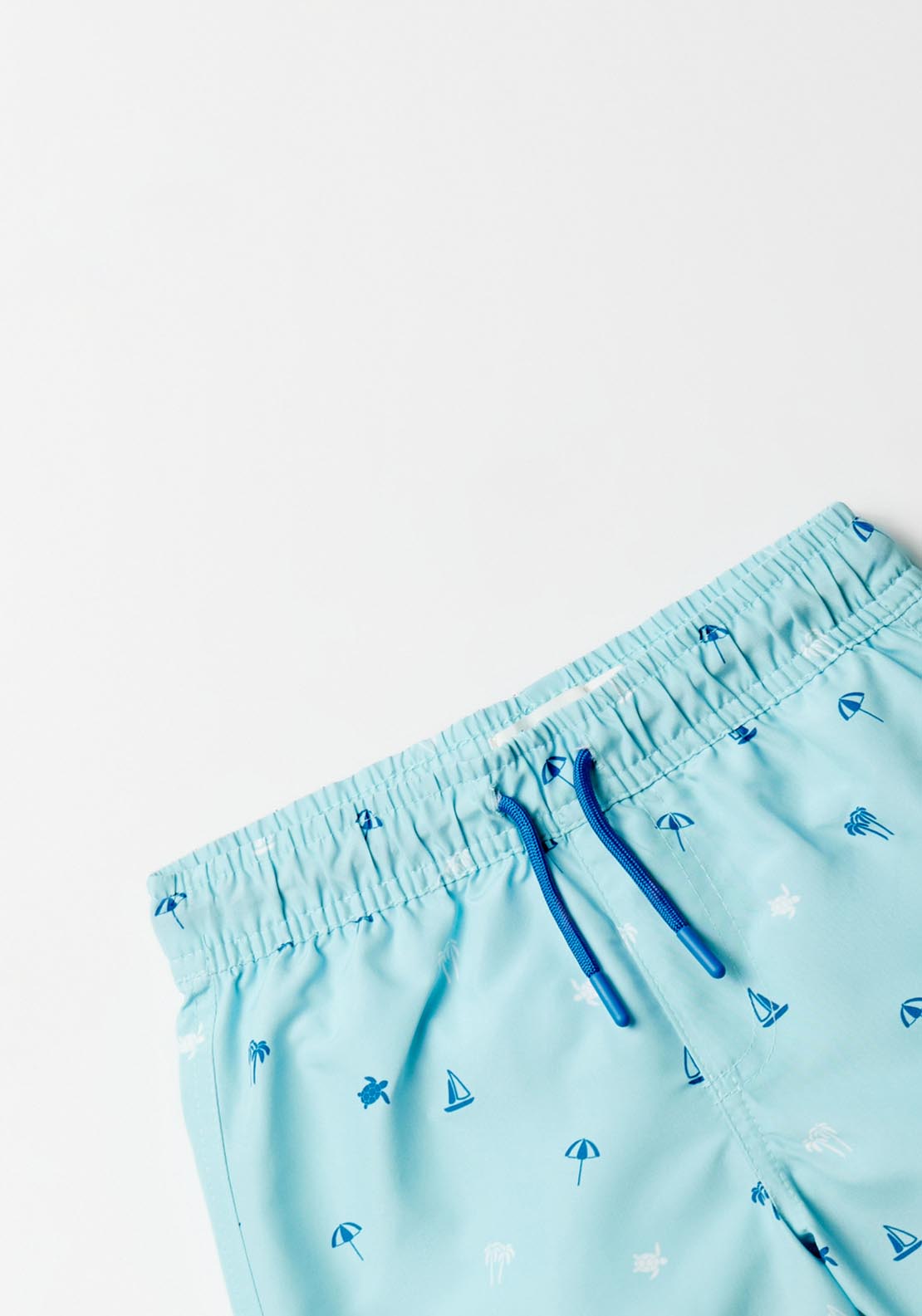 Sfera Monochrome Print Swim Shorts - Blue 3 Shaws Department Stores