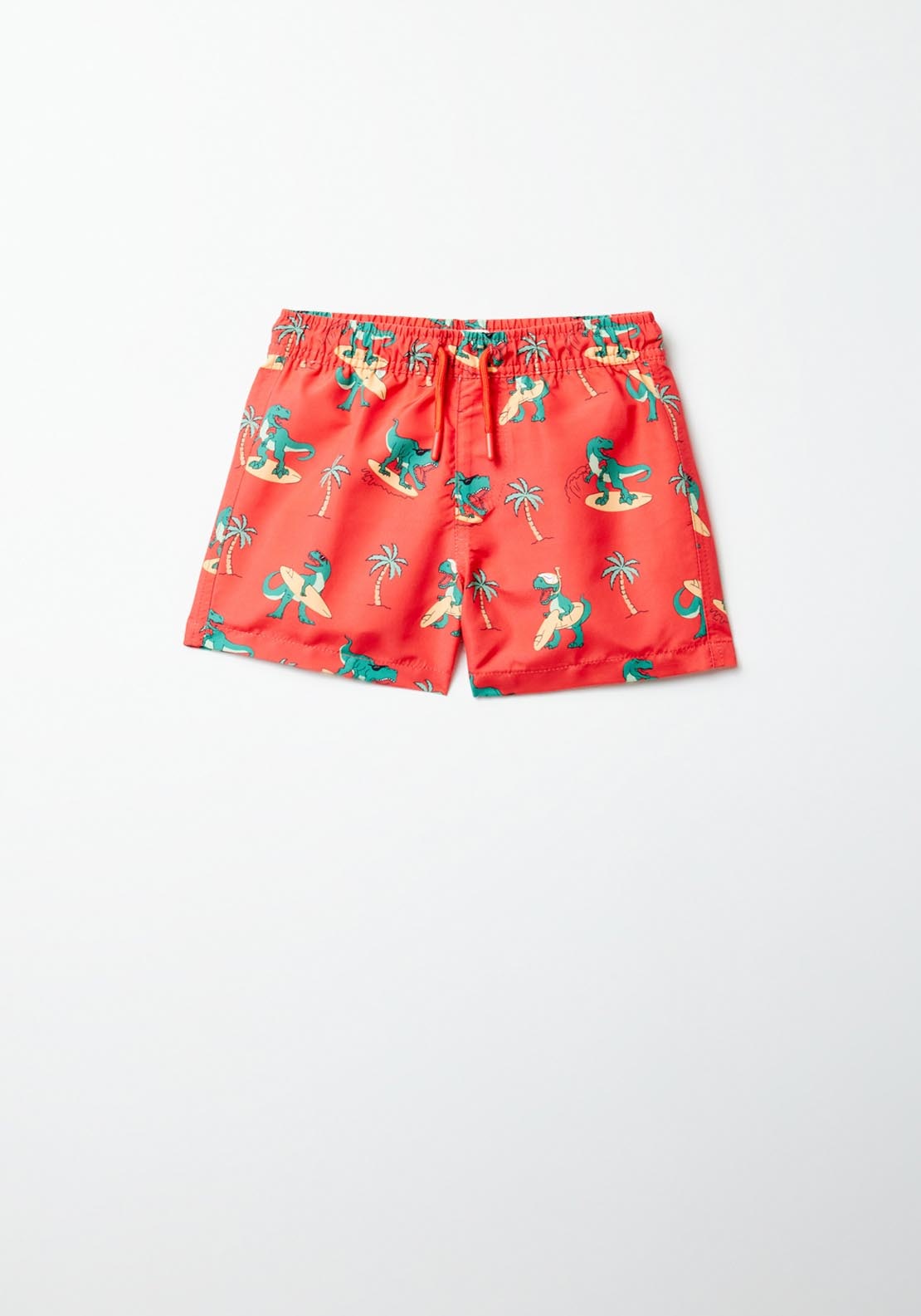 Sfera Dinosaurs Swim Shorts - Red 1 Shaws Department Stores