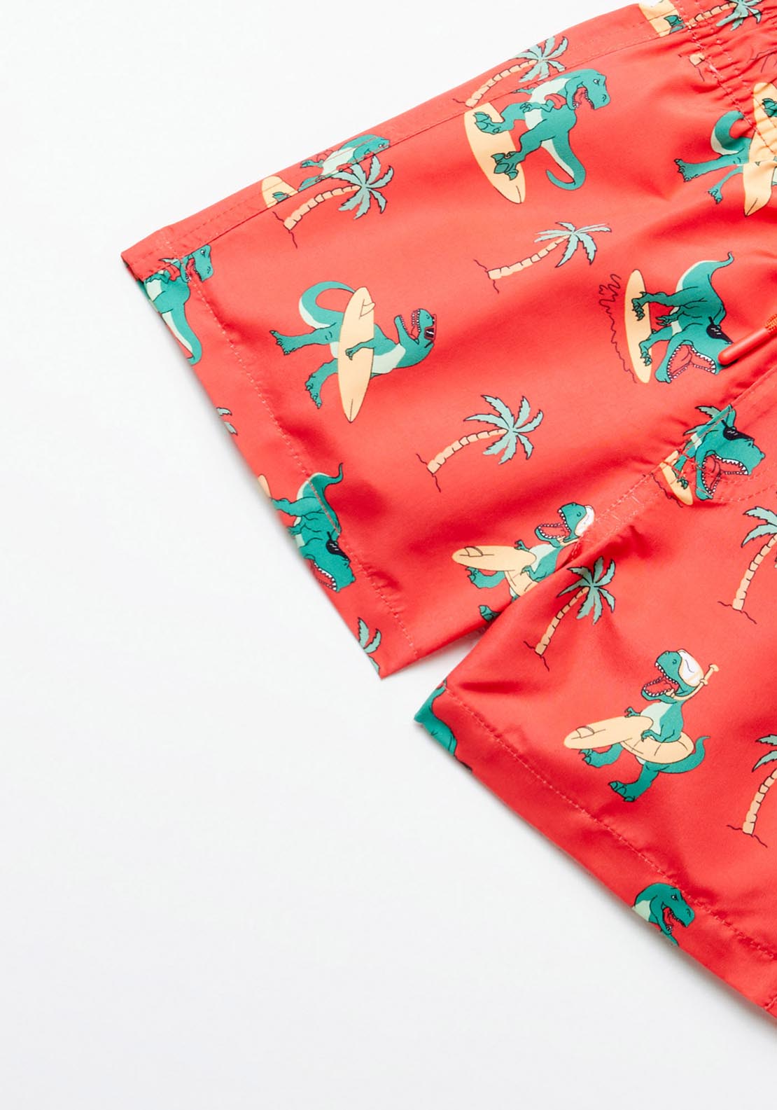 Sfera Dinosaurs Swim Shorts - Red 3 Shaws Department Stores