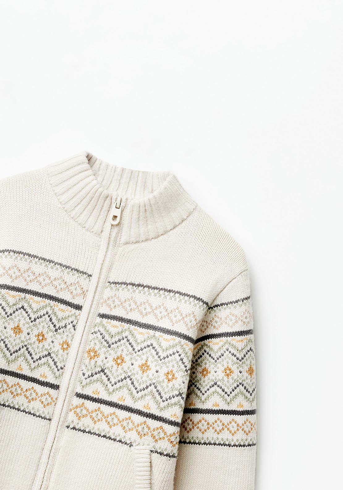 Sfera Jacquard jacket - White 5 Shaws Department Stores
