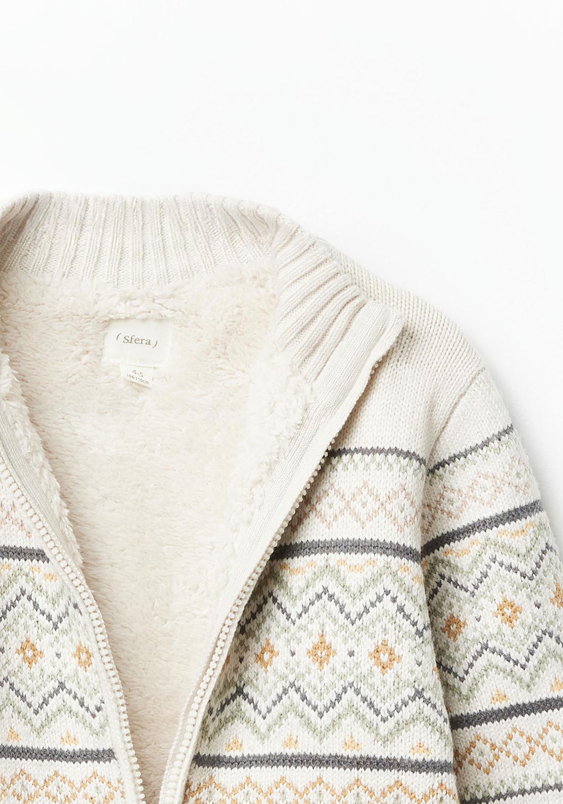 Sfera Jacquard jacket - White 3 Shaws Department Stores