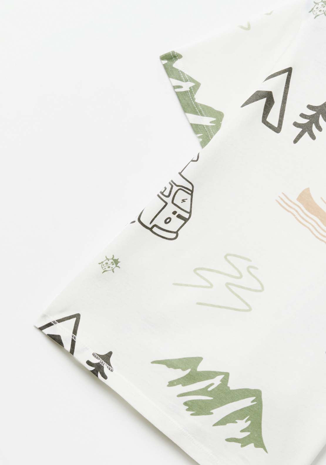 Sfera AOP campervan T-shirt - White Off 4 Shaws Department Stores
