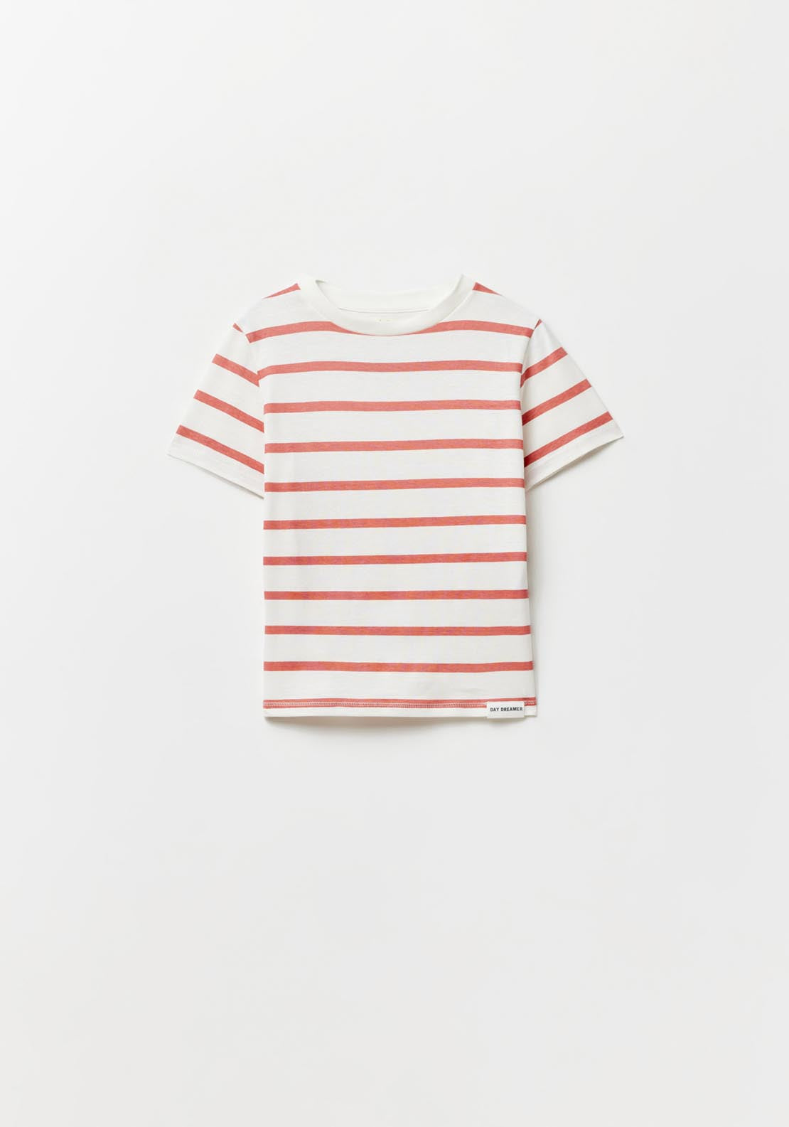 Sfera Striped T-Shirt - Red 1 Shaws Department Stores
