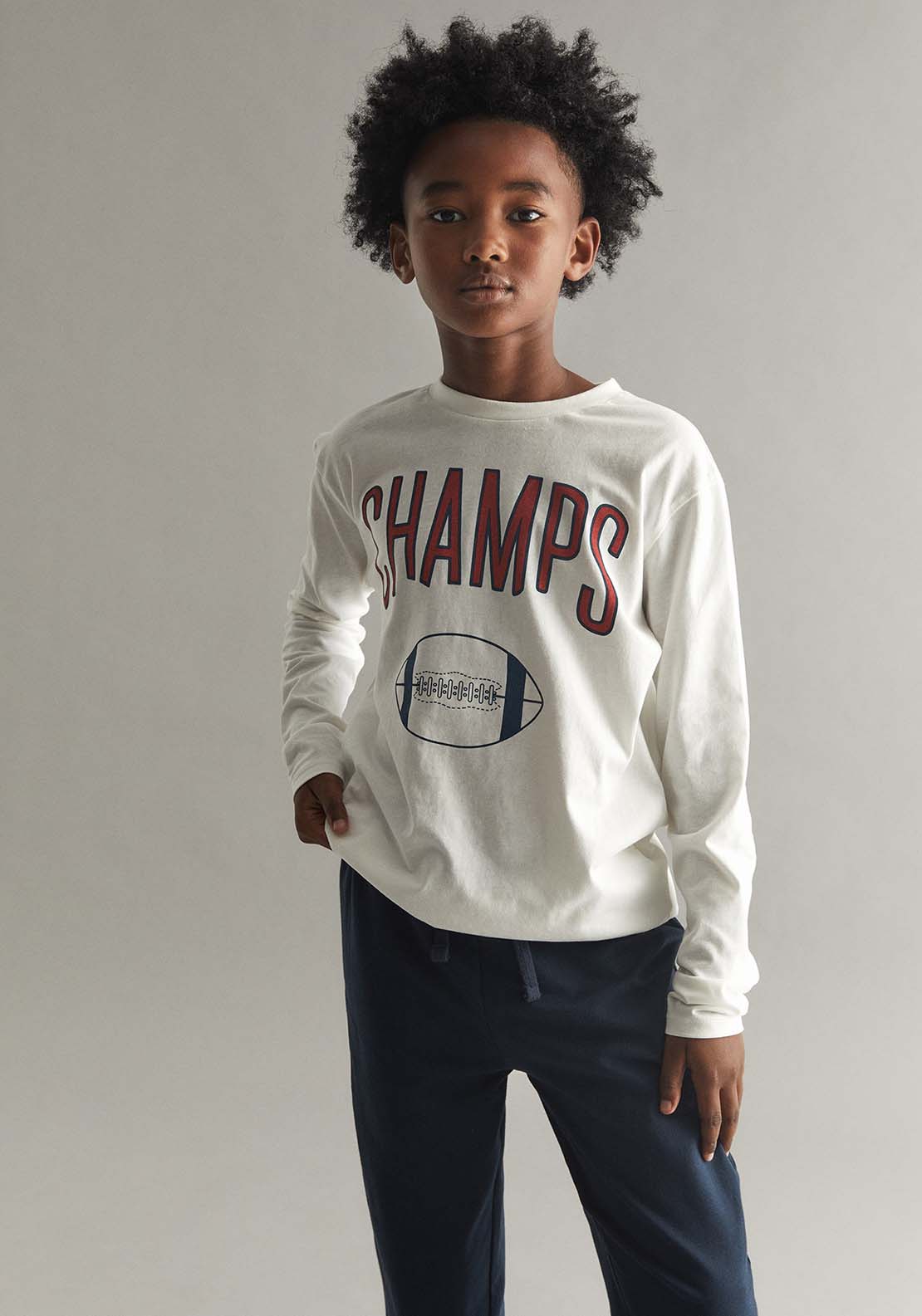 Message Long Sleeved T-Shirt - White