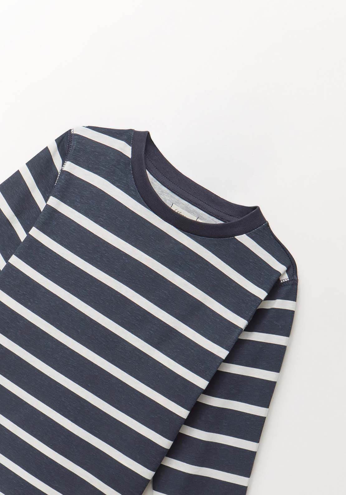 Stripes Basic Long Sleeved T-Shirt - Blue