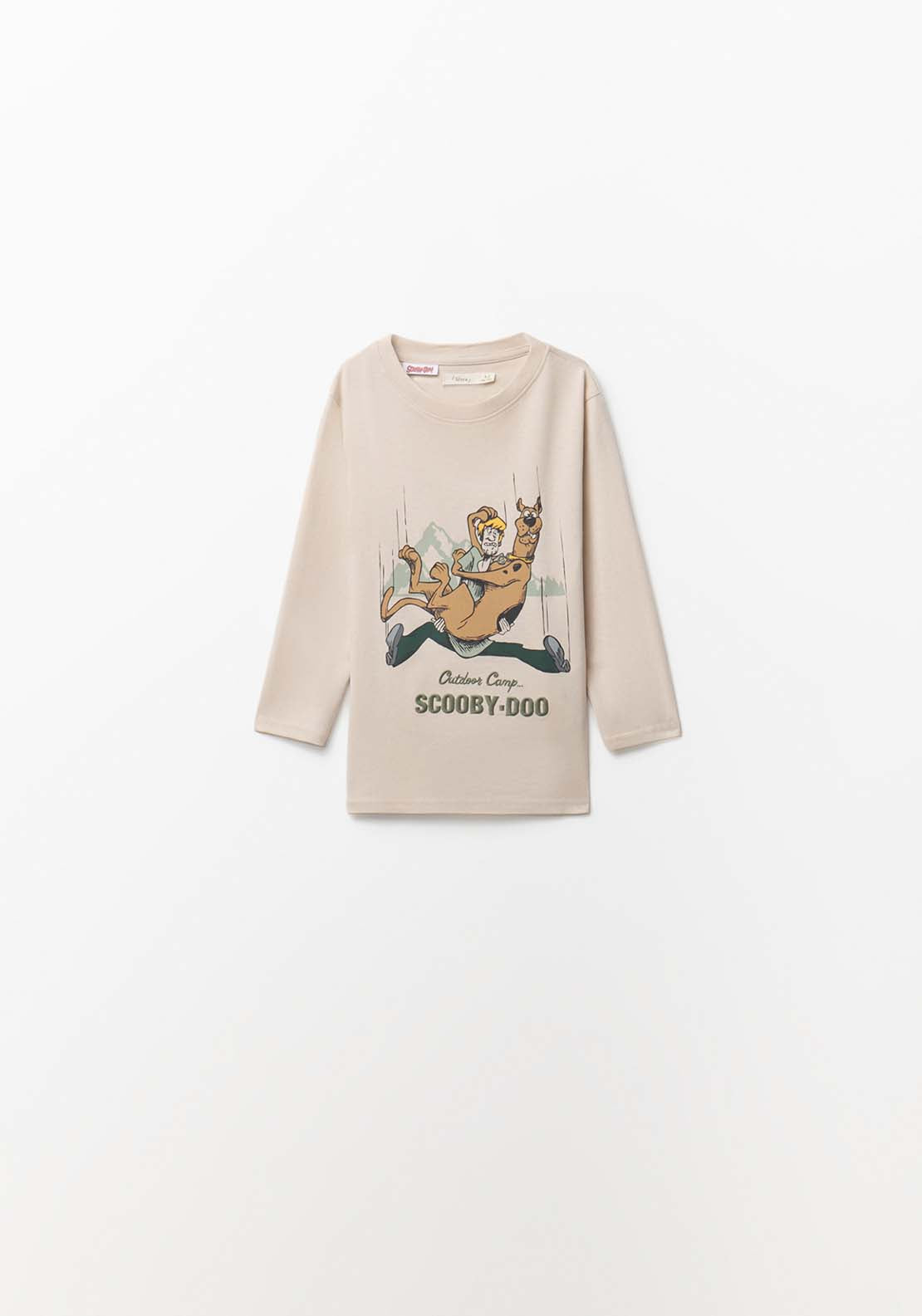 Scooby-Doo Long Sleeved T-Shirt - White