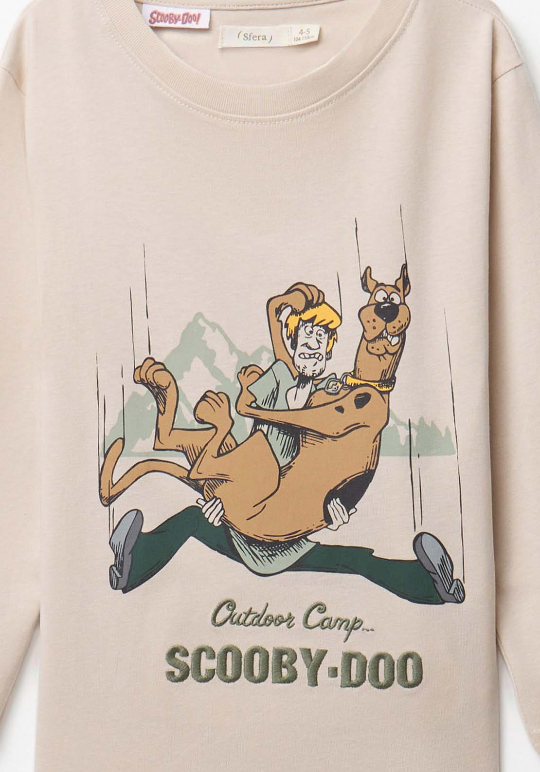 Scooby-Doo Long Sleeved T-Shirt - White