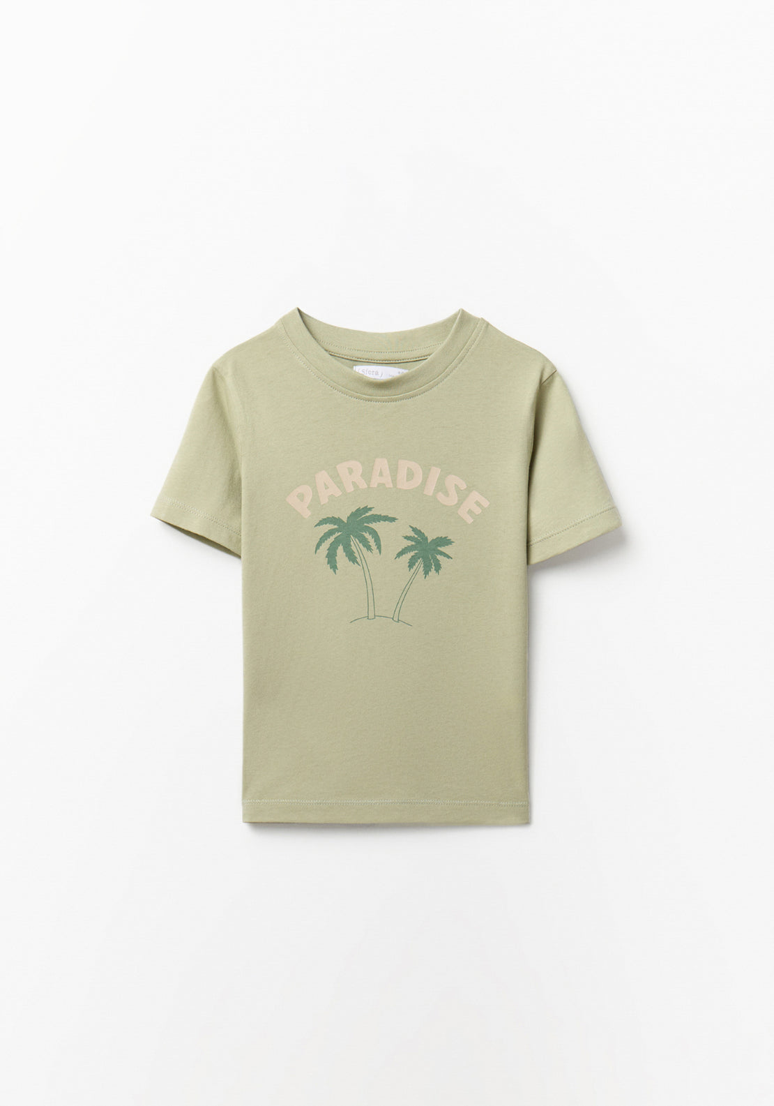 Palm Trees Paradise T-Shirt - Green